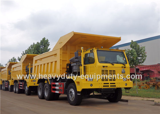 中国 鉱山のダンプカー トラック/ダンプ トラックの底厚さ 12mm および HYVA の油圧持ち上がるシステム サプライヤー