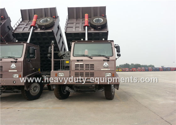 中国 sinotrukのhowo 371hpを採鉱の仕事のためにダンプ トラックを採鉱する運転する6x4 70トン サプライヤー