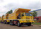 鉱山のダンプカー トラック/ダンプ トラックの底厚さ 12mm および HYVA の油圧持ち上がるシステム サプライヤー
