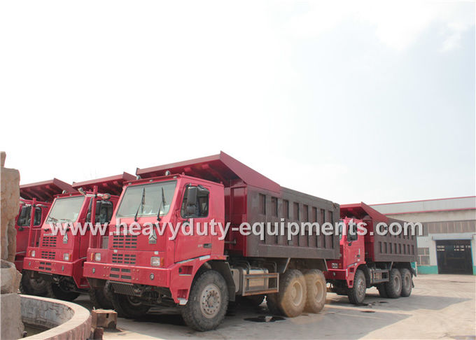 50コンゴの採鉱区域のための14.00R25タイヤが付いているトン6x4のダンプ トラック/ダンプカーのダンプ トラック