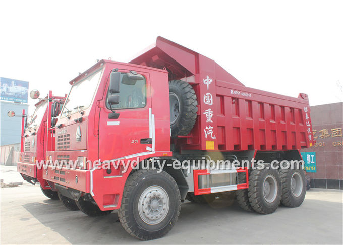 4 運転のモデル EURO2 放出による中国 HOWO 6x4 鉱山のダンプ/ダンプカー トラック 6