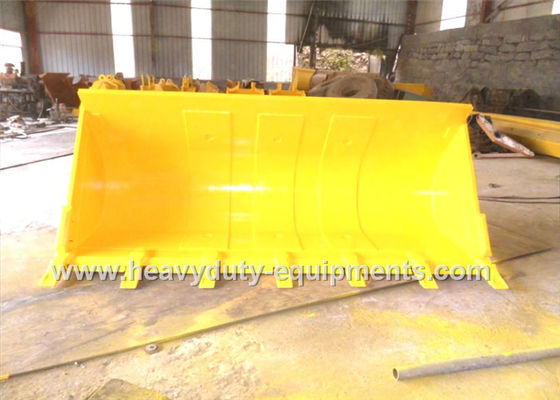 中国 3.0m3容量および6705mm min.steeringの半径が付いている平底のタイプ バケツ サプライヤー