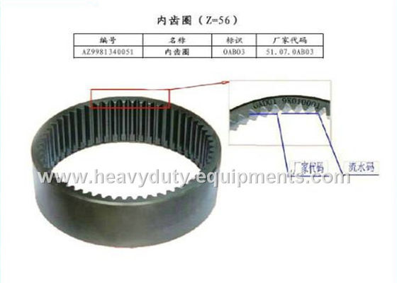 中国 保証が付いている sinotruk の予備品オイルの汁受けの部品番号 AZ9231340921 サプライヤー