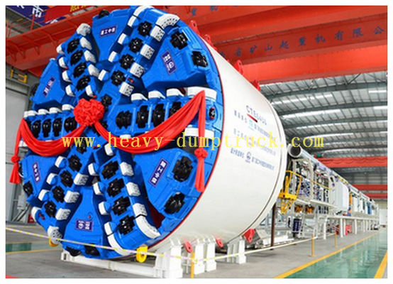 柔らかい tunnelin および特徴付けられる堅い層を退屈させるために配置されるタイプ TBM を混合して下さい サプライヤー